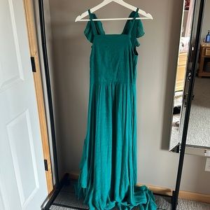 Long Teal Joyfolie (Mia Joy) Dress